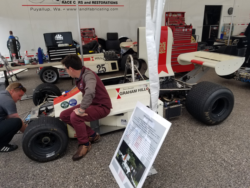 Illustration for article titled USGP Supporting Races Paddock Pictures & Video: Masters Historic Racing & FIA Formula 4